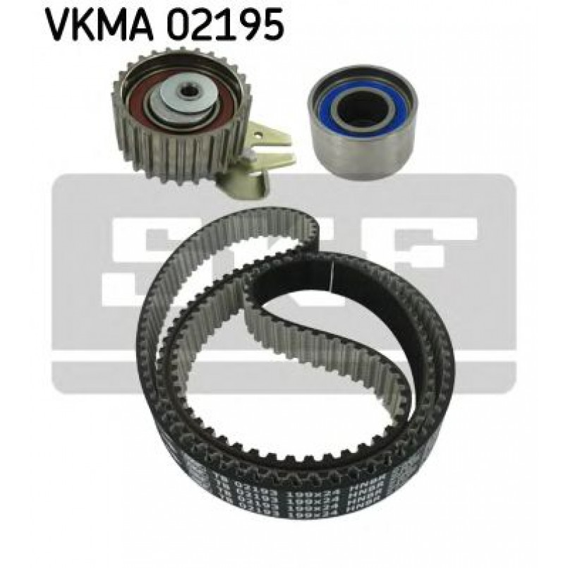 VKMA 02195 SKF Комплект (ремінь+ролики)
